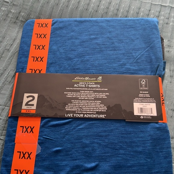 🕺 Eddie Bauer 2 ok motion tee - Picture 2 of 4